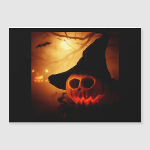 Carte Magnétique Halloween - Jack O'Lanterns 1