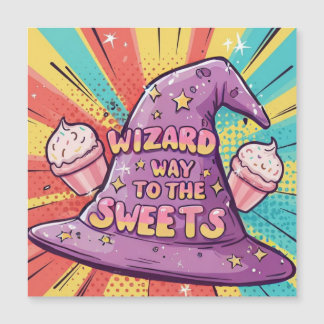 Carte Magnétique Haloween-Wizard Chemin vers les Friandises