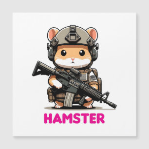 Carte Magnétique Hamster tactique