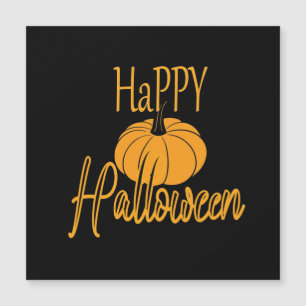 Carte Magnétique Happy Halloween