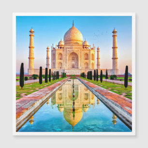 Carte Magnétique haute définition TAJ MAHAL
