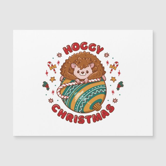 Carte Magnétique Heggy Christmas (Devant)