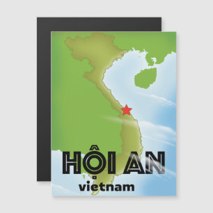 Carte Magnétique Hoi An Viêt Nam affiche