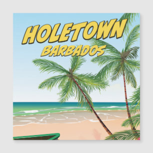 Carte Magnétique Holetown Barbade
