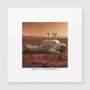 CARTE MAGNÉTIQUE IL Y A DE LA VIE SUR MARS 