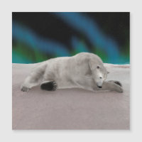 Illustration de la nature arctique de l'ours polai