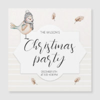 Illustration de l'aquarelle moelleuse d'hiver