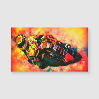 Carte Magnétique Imán moto gp