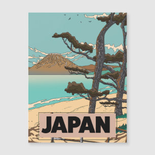 Carte Magnétique Impression de voyage au Japon
