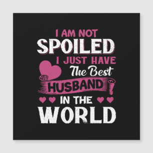 Carte Magnétique J'Ai Juste Le Meilleur Mari Au Monde