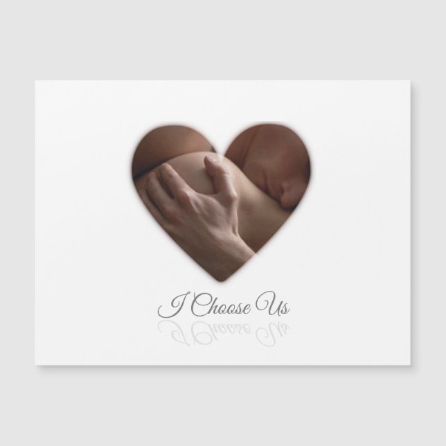 Carte Magnétique Je Nous Aime (Devant)