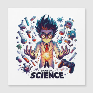 Carte Magnétique Jeu de concoction chimique, thème scientifique