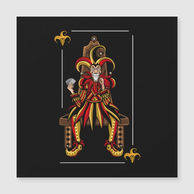 Carte Magnétique Jokers Wild (Devant)