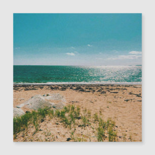 Carte Magnétique Journée d'été à la plage dans l'archipel suédois 