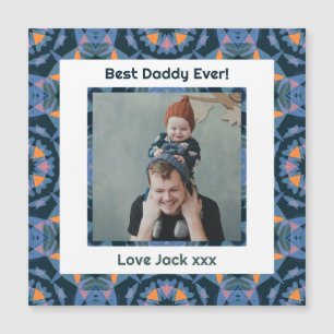 Carte Magnétique Joyeuse fête des pères Meilleur papa Papa Jamais B