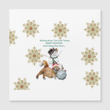 Joyeux Amoureux de les chats de Noël