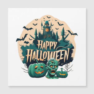 Carte Magnétique Joyeux Halloween