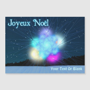 Carte Magnétique Joyeux Noё l - Jack Frost
