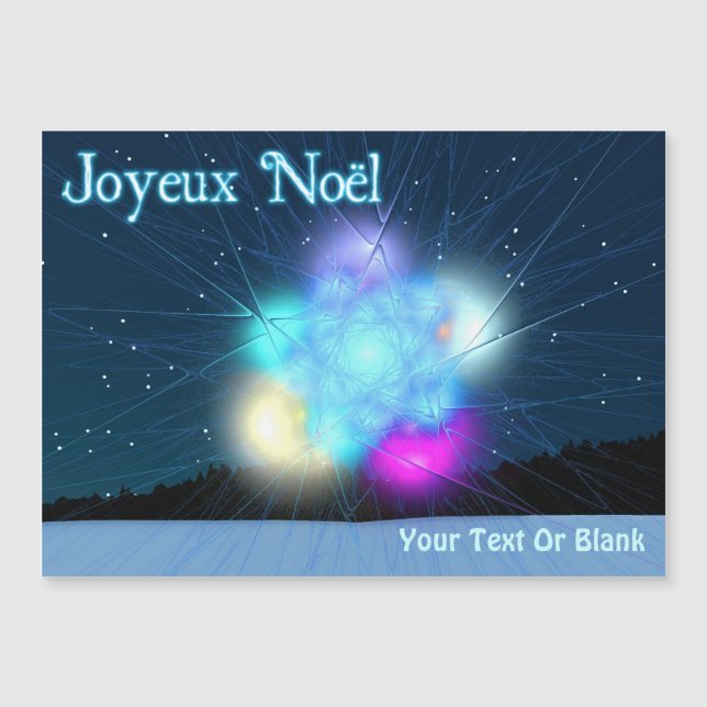 Carte Magnétique Joyeux Noё l - Jack Frost (Devant)