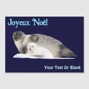 Carte Magnétique Joyeux Noё l - Sceau annelé