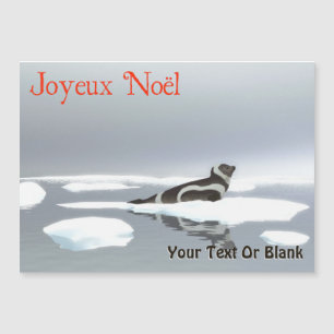 Carte Magnétique Joyeux Noё l - Sceau de ruban