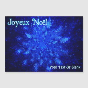 Carte Magnétique Joyeux Noё l - Snowburst