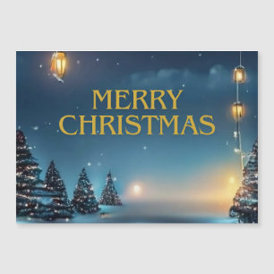 Carte Magnétique Joyeux Noël