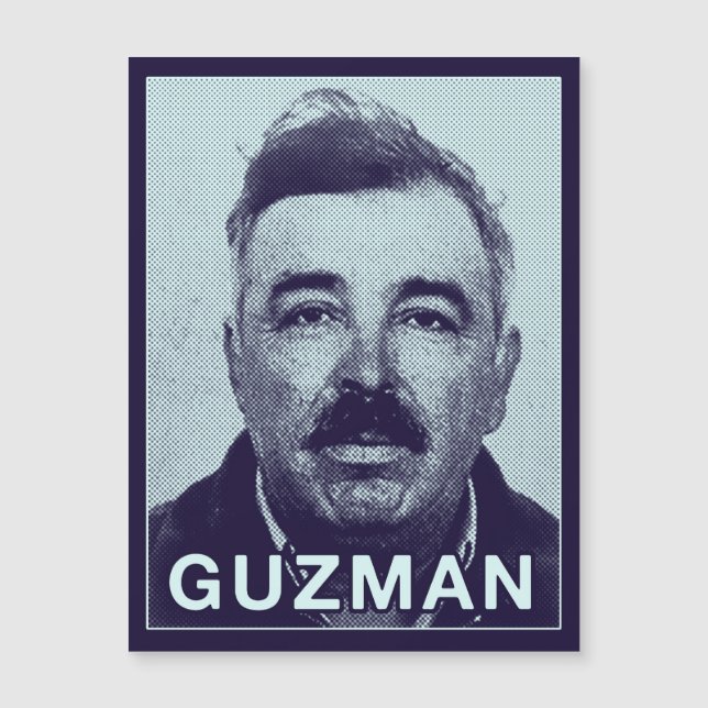CARTE MAGNÉTIQUE JUAN GUZMAN - (Devant)