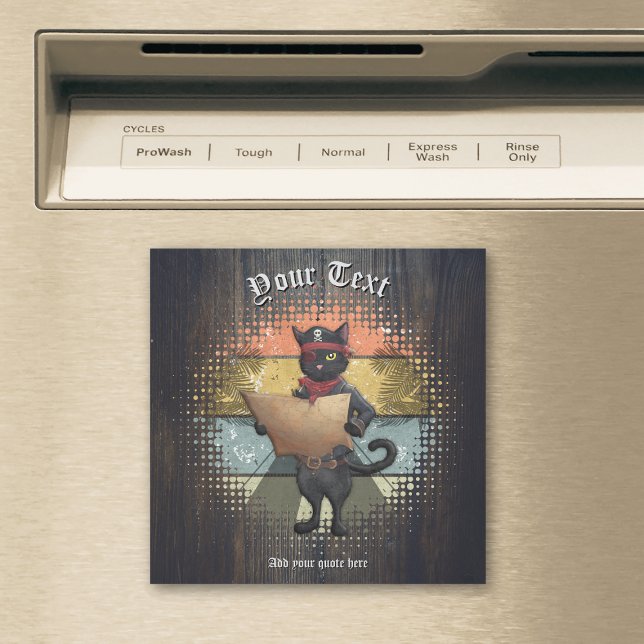 Carte magnétique Kitty Buccaneer's Sunset Quest (Kitty Buccaneer's Sunset Quest Magnetic Card)