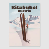 kitzbuhel affiche autrichienne