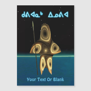 Carte Magnétique Kuvianak Innovia - Chasseur inuit fragile