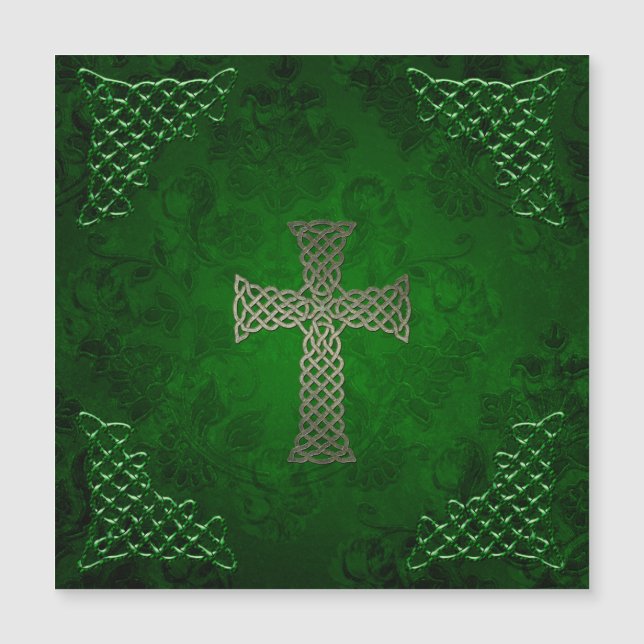 Carte Magnétique La croix celtique (Devant)