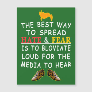 Carte Magnétique La meilleure façon de répandre la haine et les LOL