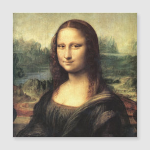 Carte Magnétique La Mona Lisa Leonardo da Vinci