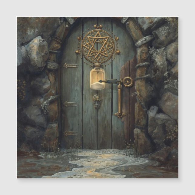 Carte Magnétique La Porte Cachée des Vasières (Devant)