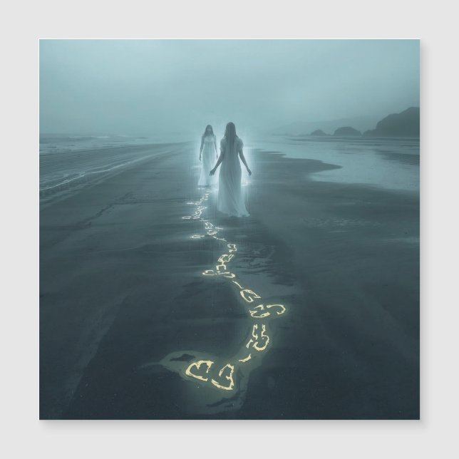 Carte Magnétique La Rencontre sur la Rive Brumeuse (Devant)