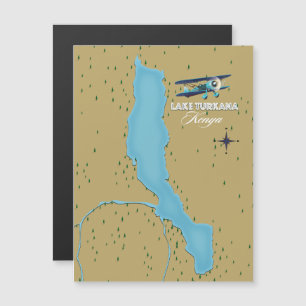 Carte Magnétique Lac Turkana Kenya