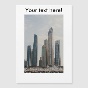 Carte Magnétique L'architecture de Dubai Marina