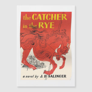 Carte Magnétique LE CACHER DANS LE RYE par J.D. SALINGER