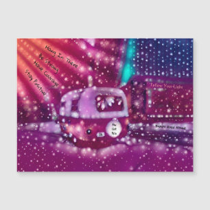 Carte Magnétique Le Camper Retro Hippie Vous Avez Cet Inspiration