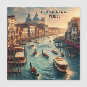 Carte Magnétique Le Grand Canal à Venise Italie Voyage