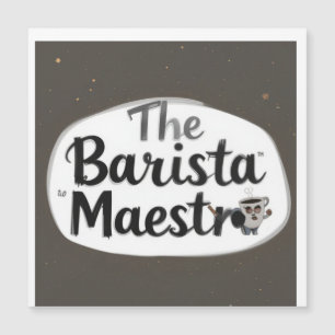 Carte Magnétique Le Maestro Barista