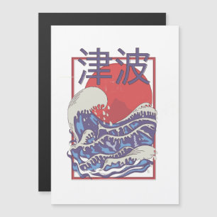 Carte Magnétique Le tsunami