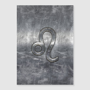 Carte Magnétique Leo Zodiac Connexion de style industriel