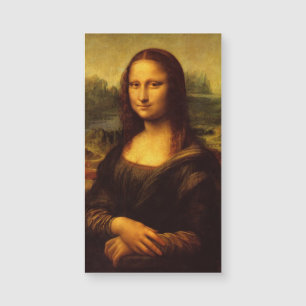 Carte Magnétique Leonardo Da Vinci Mona Lisa Peinture d'Art