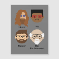L'évolution de la hanche - hippie au remplacement