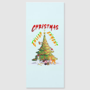 Carte Magnétique L'Illumination de Noël