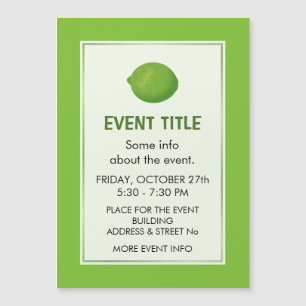 Carte Magnétique Lime