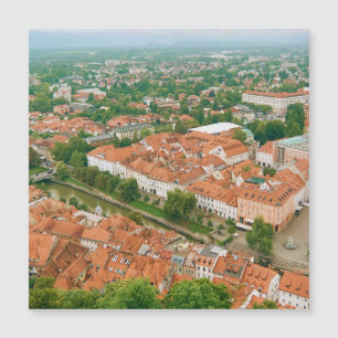 Carte Magnétique Ljubljana d'en haut