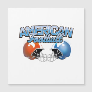 Carte Magnétique logo American Football
